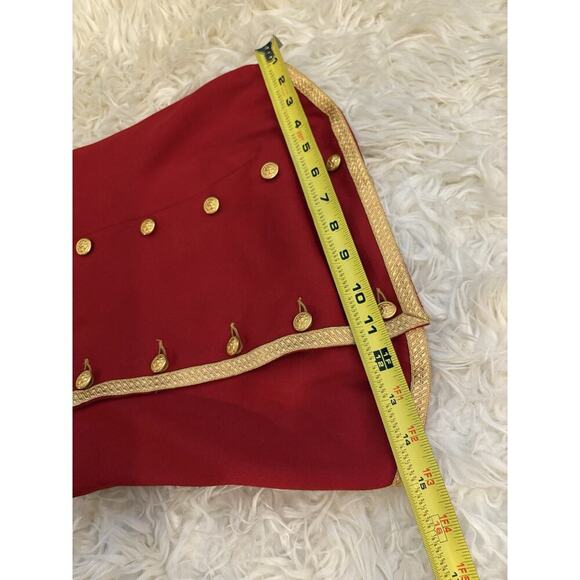 Ralph Lauren Purple Label Vintage Bustier Strapless Corset Top Runway 1990 Gold - Picture 11 of 16